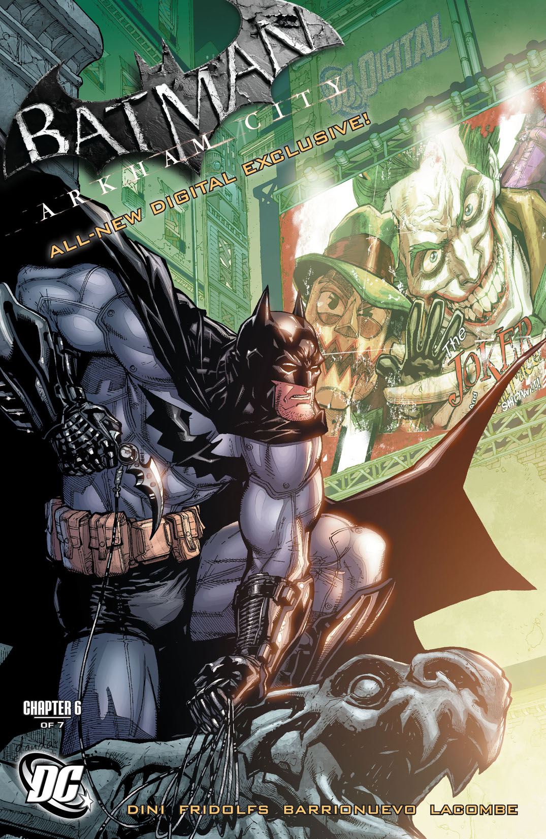 Batman: Arkham City Exclusive Digital #6 preview images