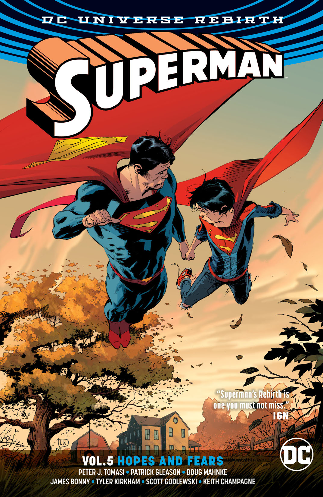 Superman Vol. 5: Hopes and Fears (Rebirth) preview images