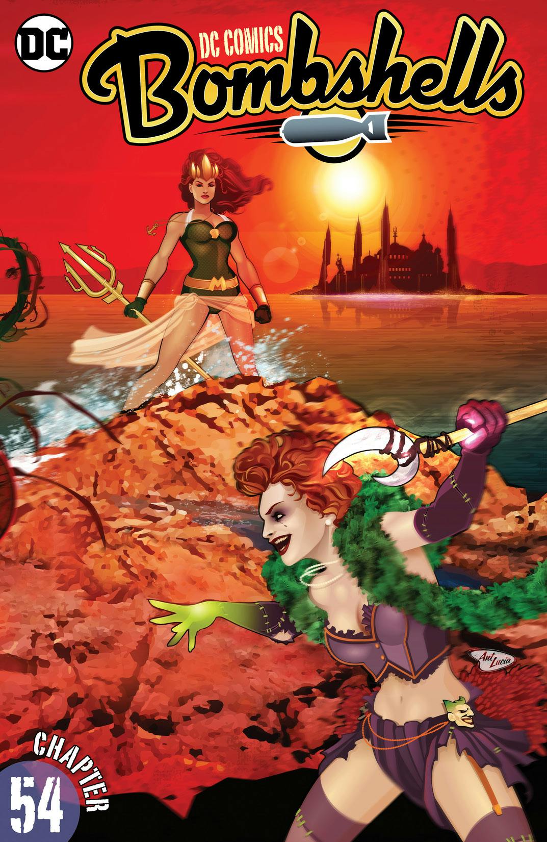 DC Comics: Bombshells #54 preview images