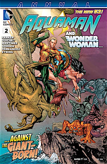 Aquaman Annual (2013-) #2 preview images
