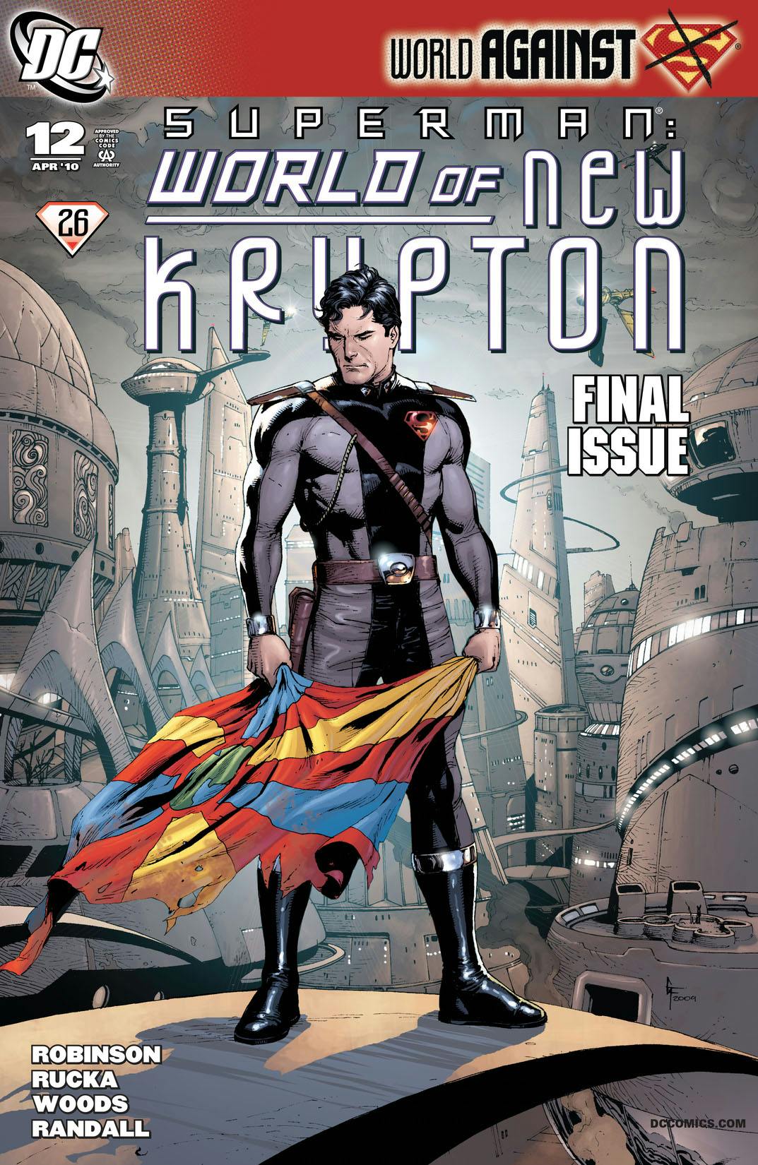 Superman: World of New Krypton #12 preview images