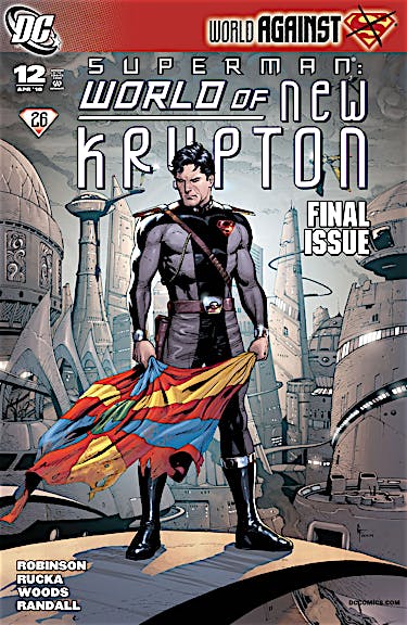 Superman: World of New Krypton #12 preview images