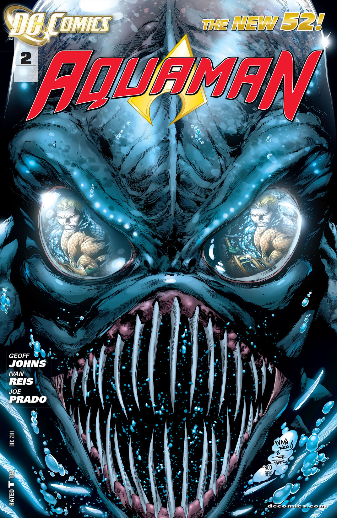 Aquaman (2011-) #2 preview images