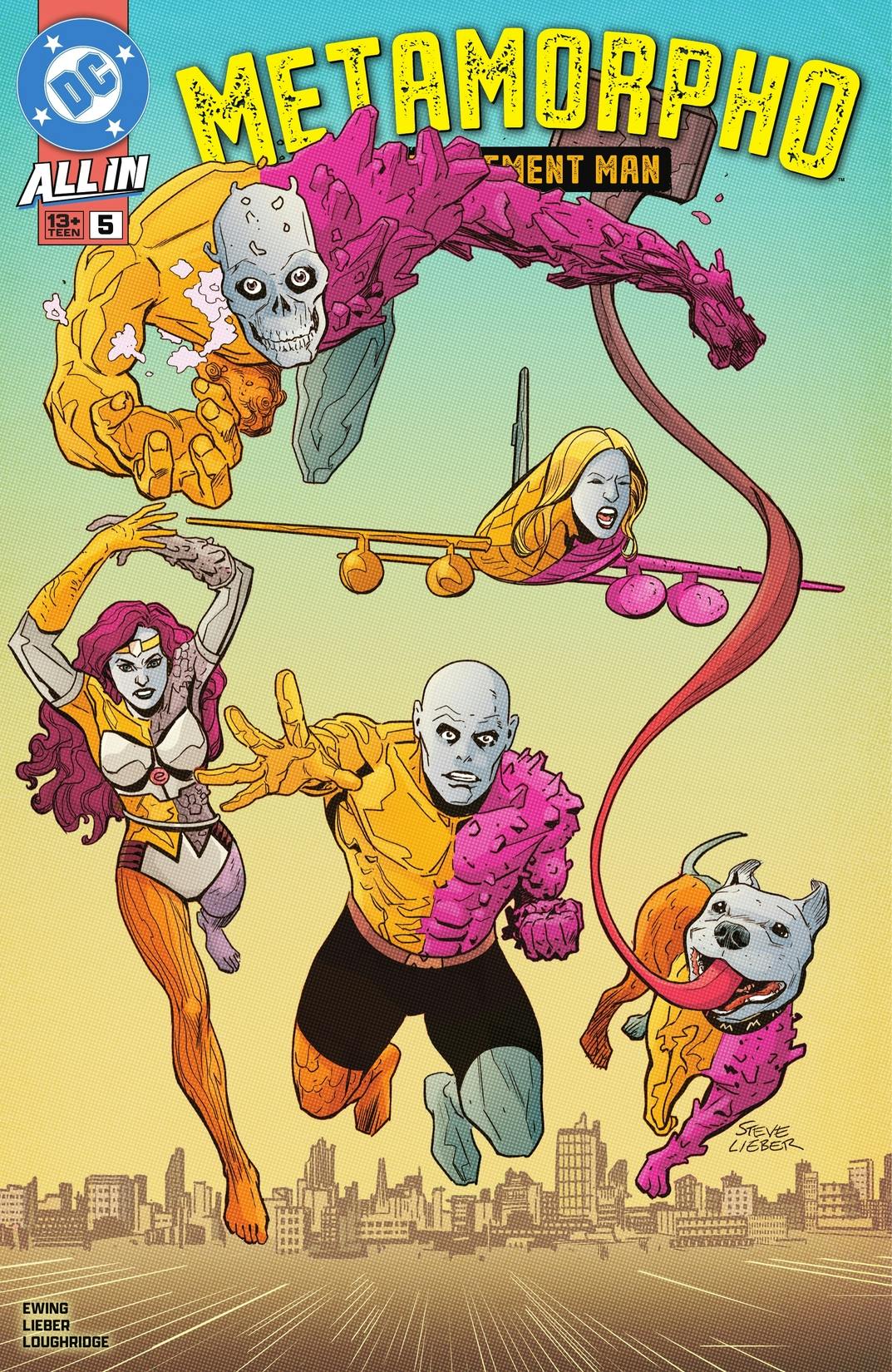 Metamorpho: The Element Man #5 preview images