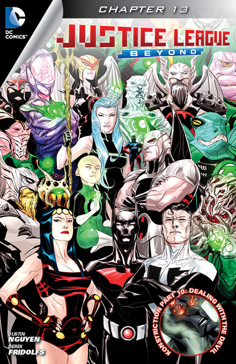 Justice League Beyond #13 preview images