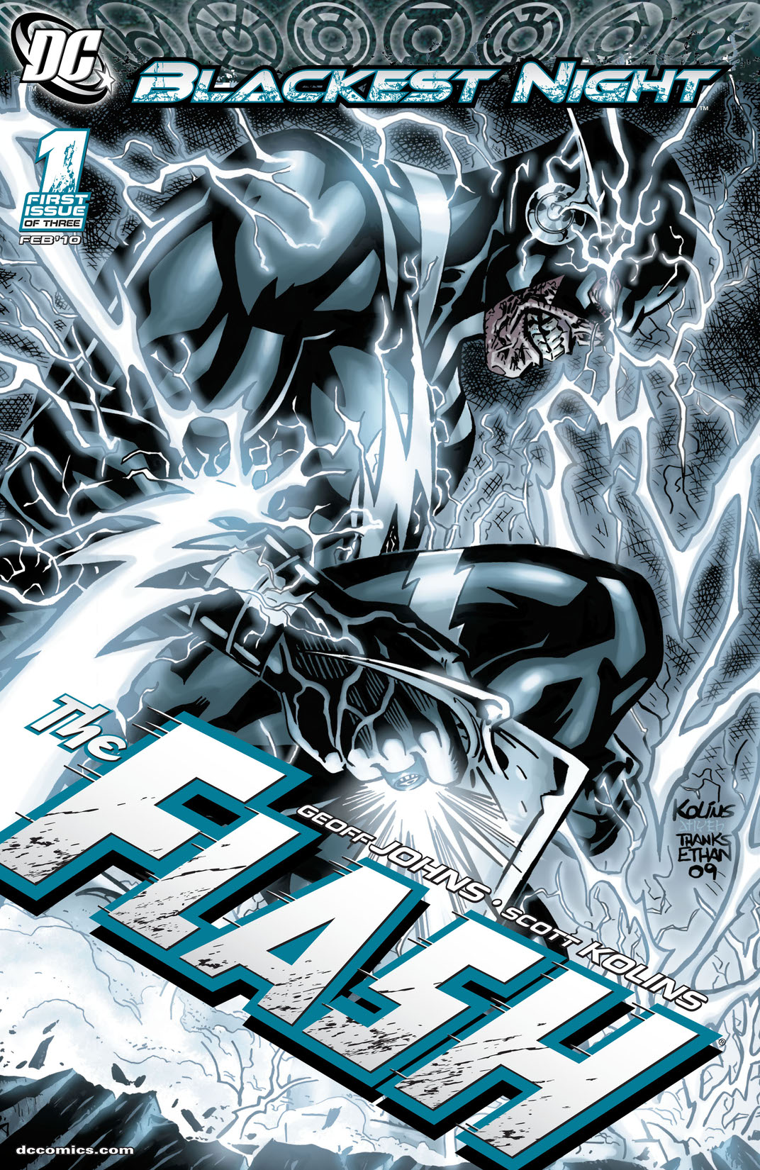 Blackest Night: The Flash #1 preview images