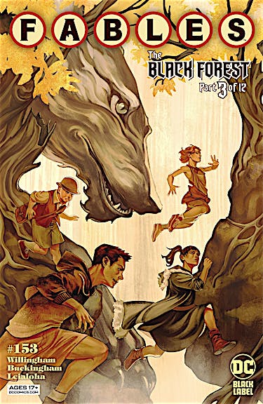 Fables #153 preview images