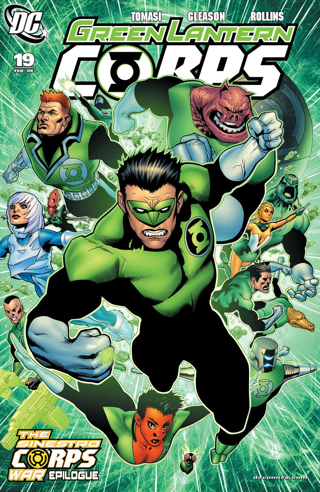 Green Lantern Corps (2006-) #19 preview images