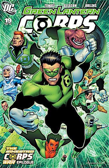 Green Lantern Corps (2006-) #19 preview images