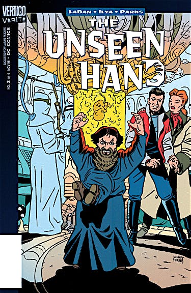 Vertigo Verite: The Unseen Hand #3 preview images