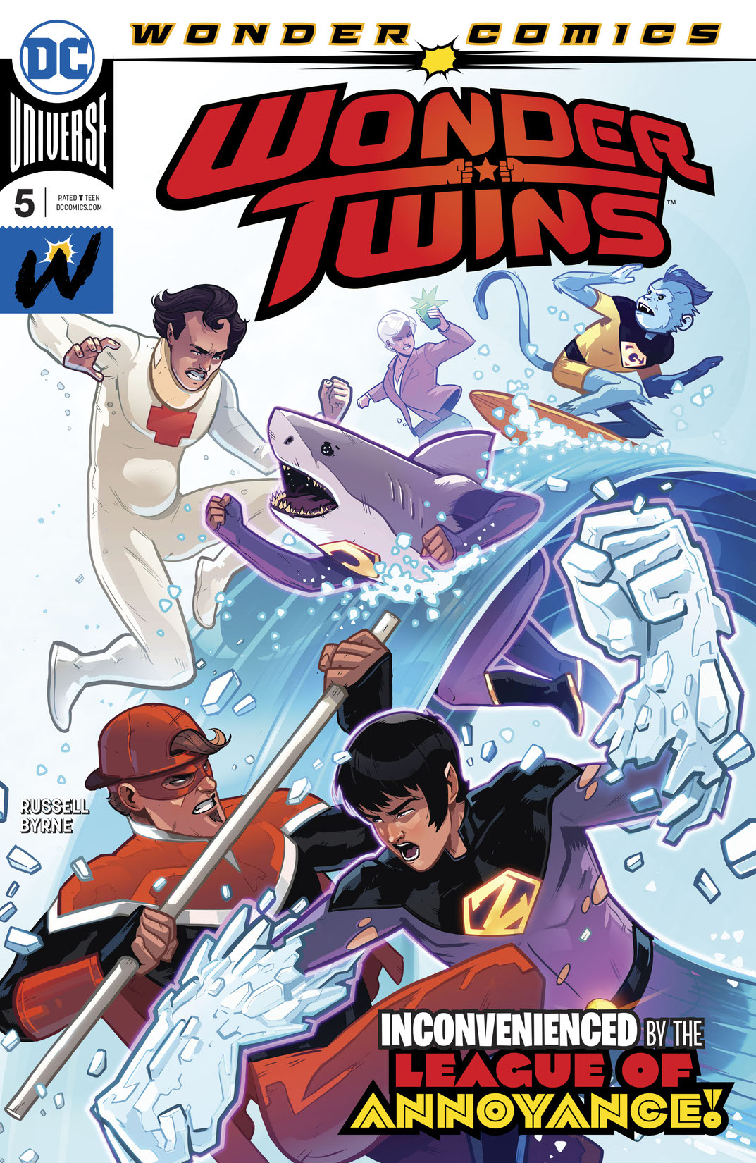 Wonder Twins #5 preview images