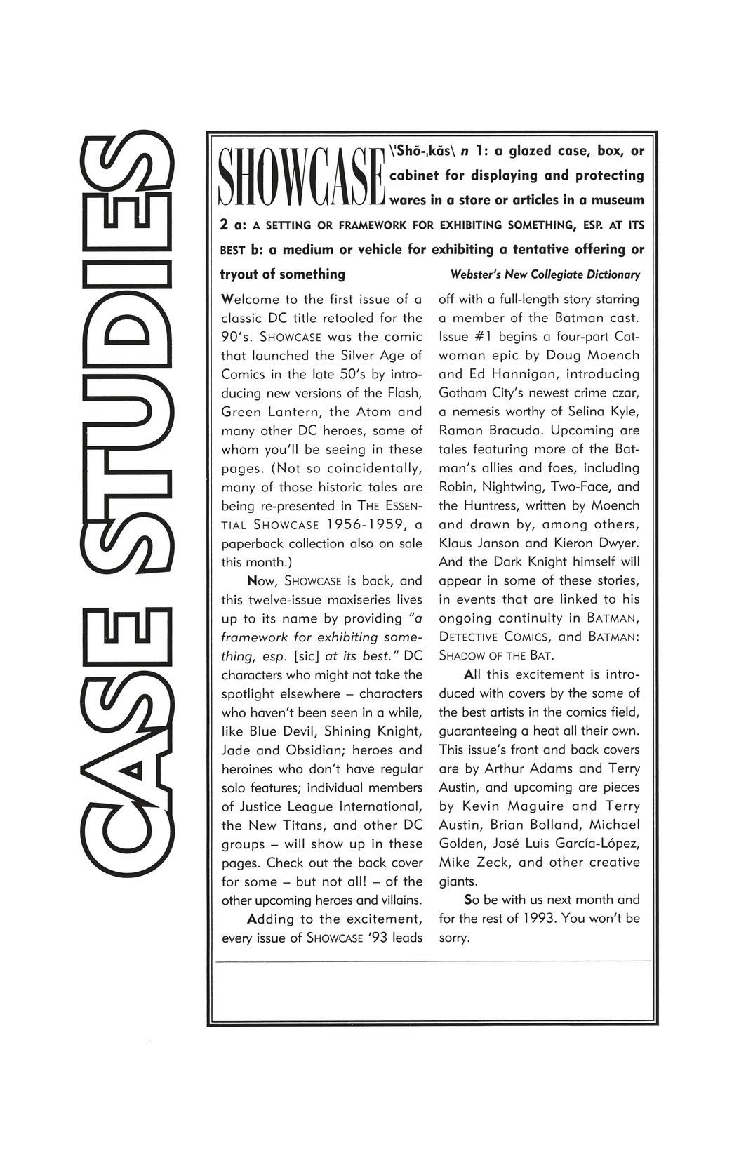 Showcase '93 series preview1