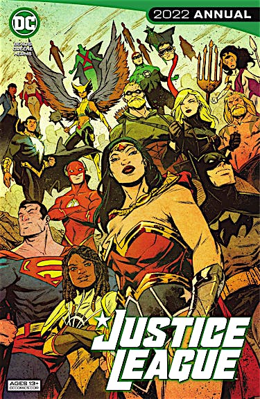 Justice League 2021 Annual #1 preview images