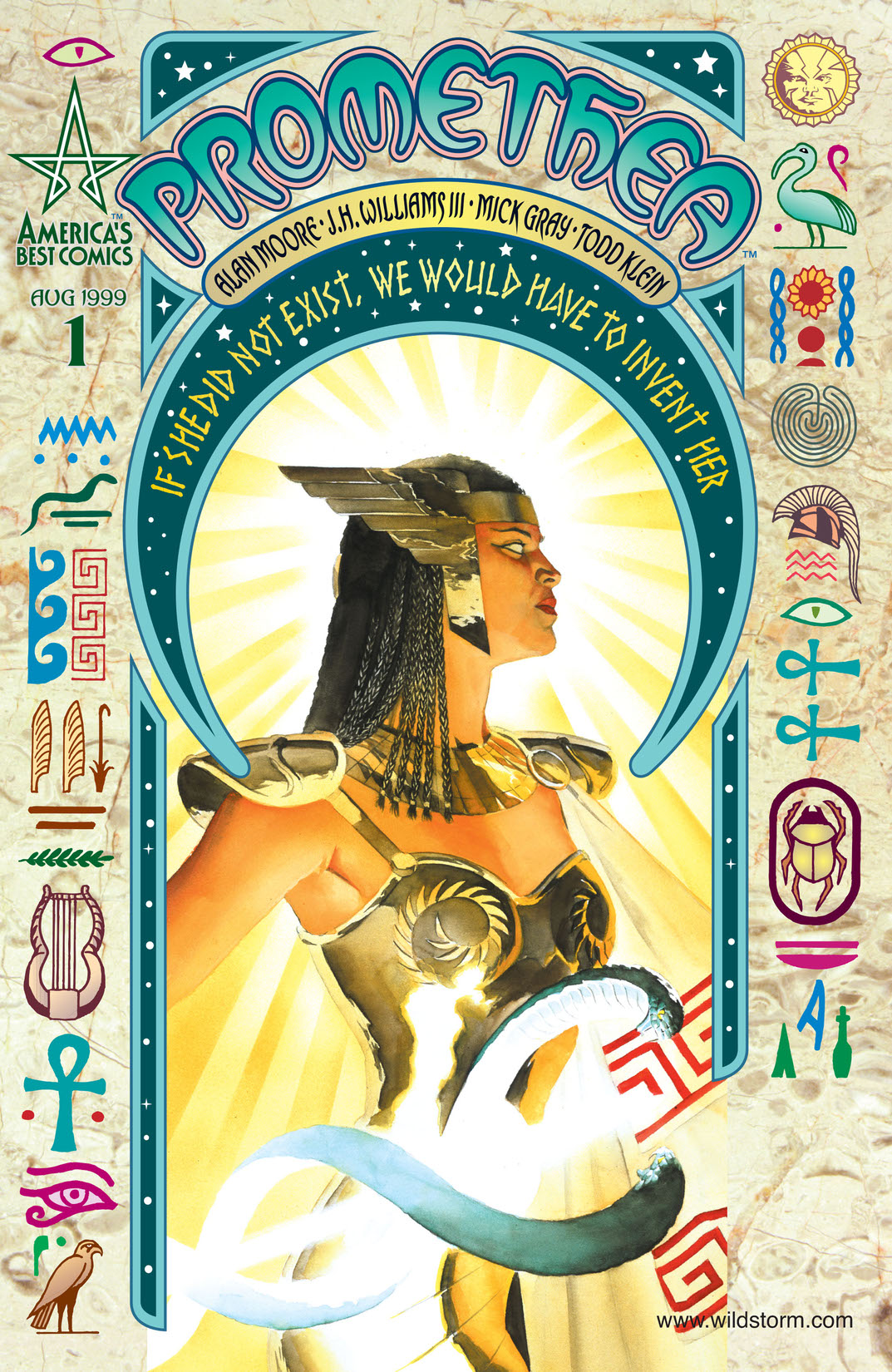 Promethea #1 preview images