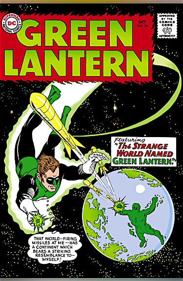 Green Lantern (1960-) #24 preview images