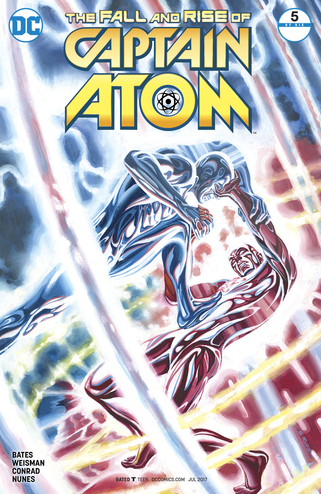 The Fall and Rise of Captain Atom #5 preview images