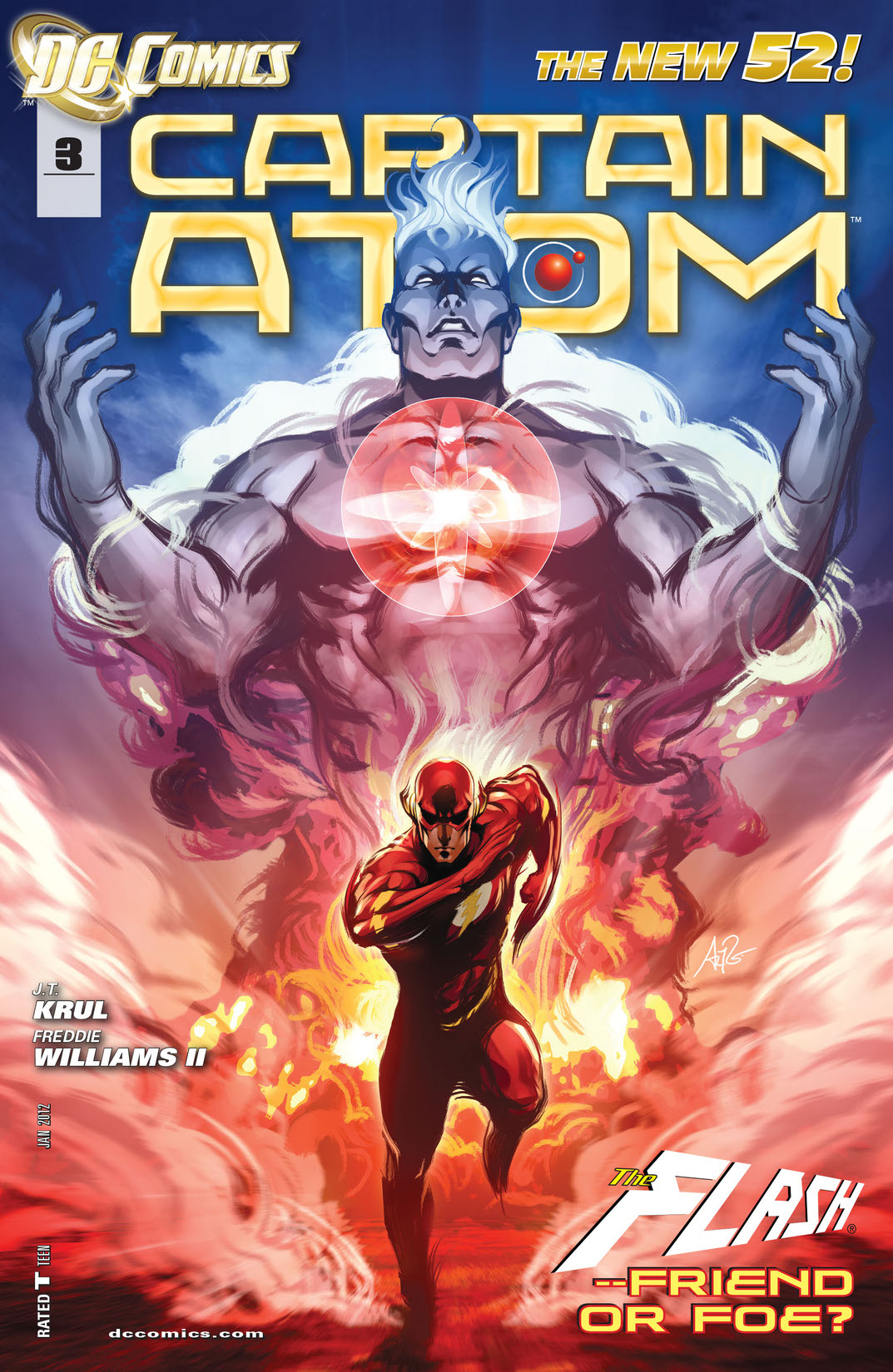 Captain Atom (2011-) #3 preview images