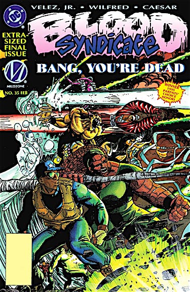 Blood Syndicate #35 preview images