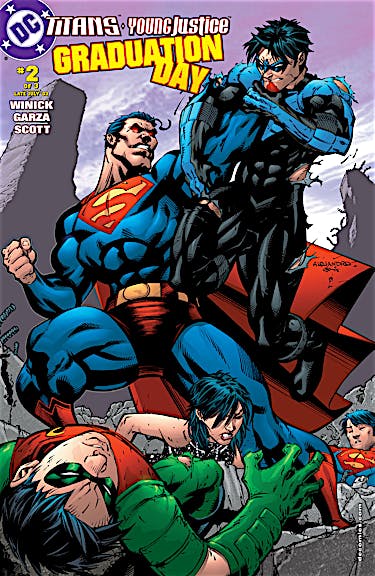 Titans/Young Justice: Graduation Day #2 preview images
