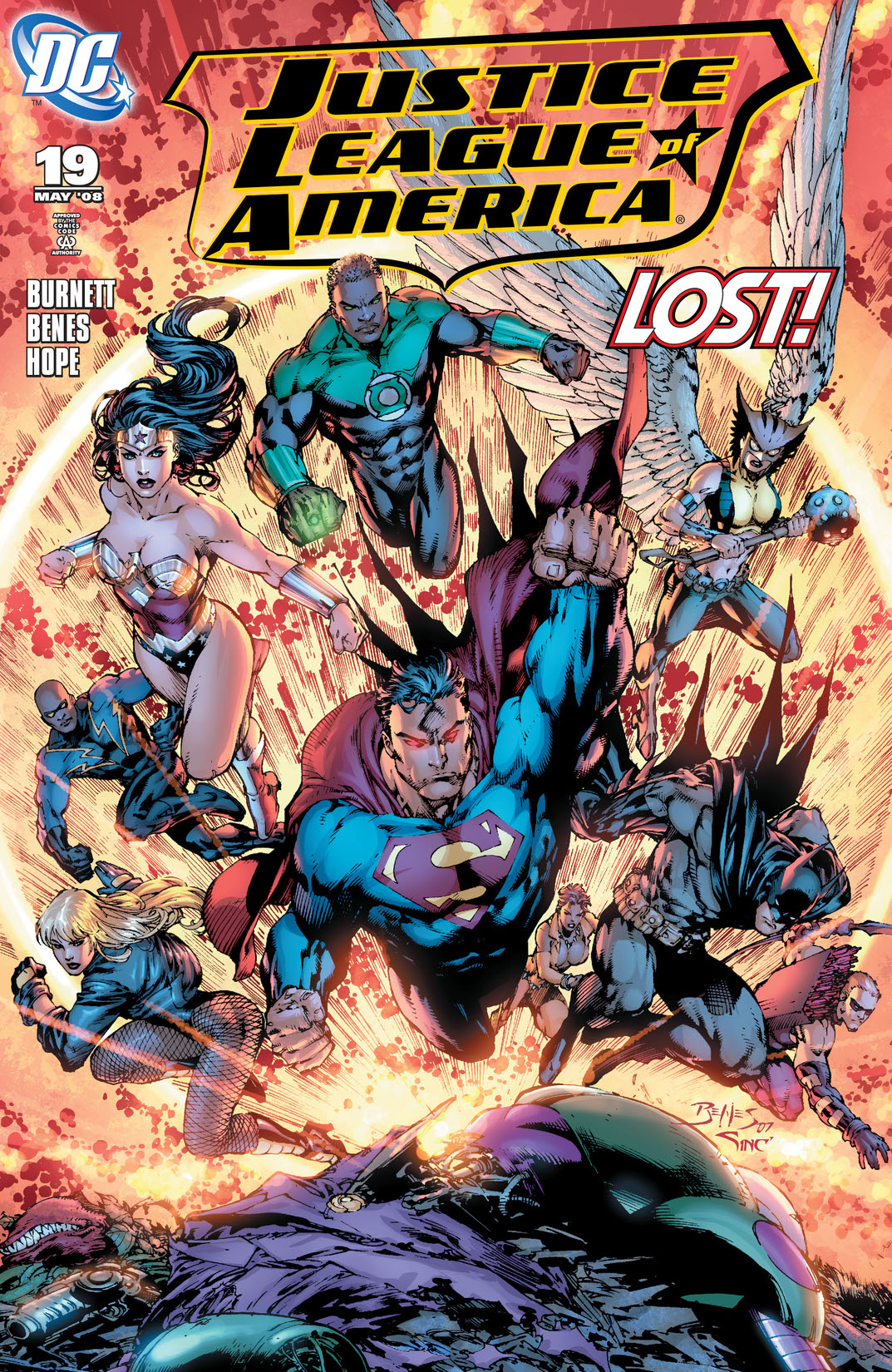 Justice League of America (2006-) #19 preview images