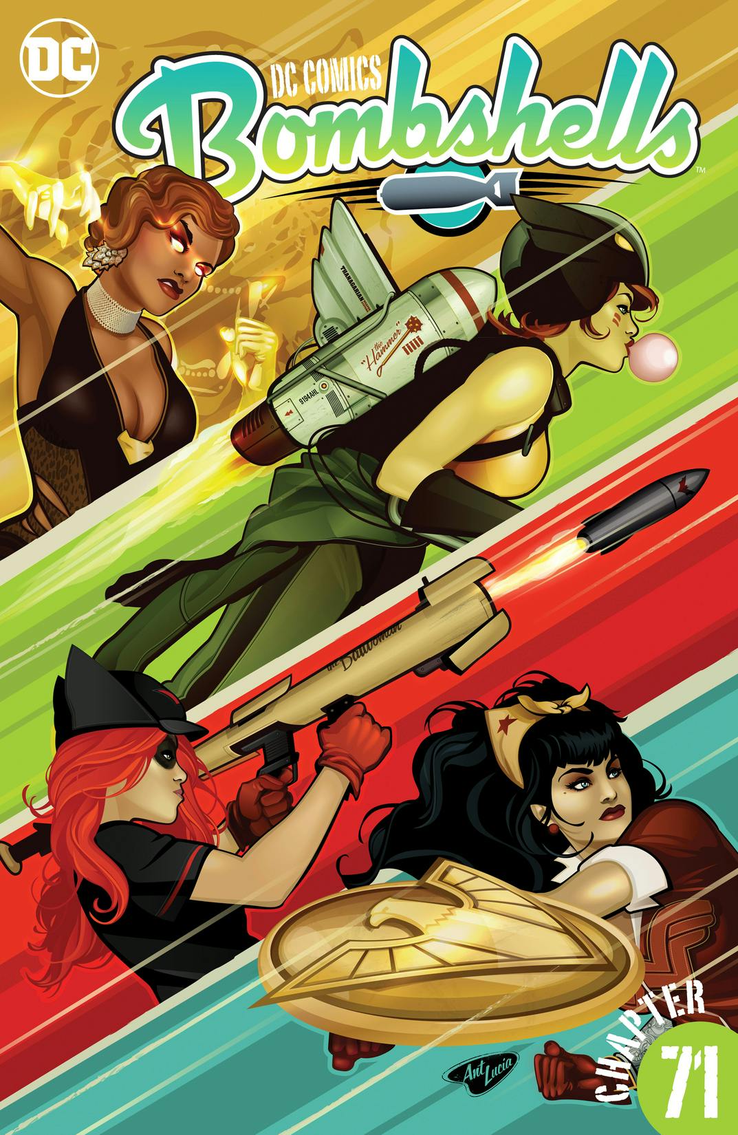 DC Comics: Bombshells #71 preview images
