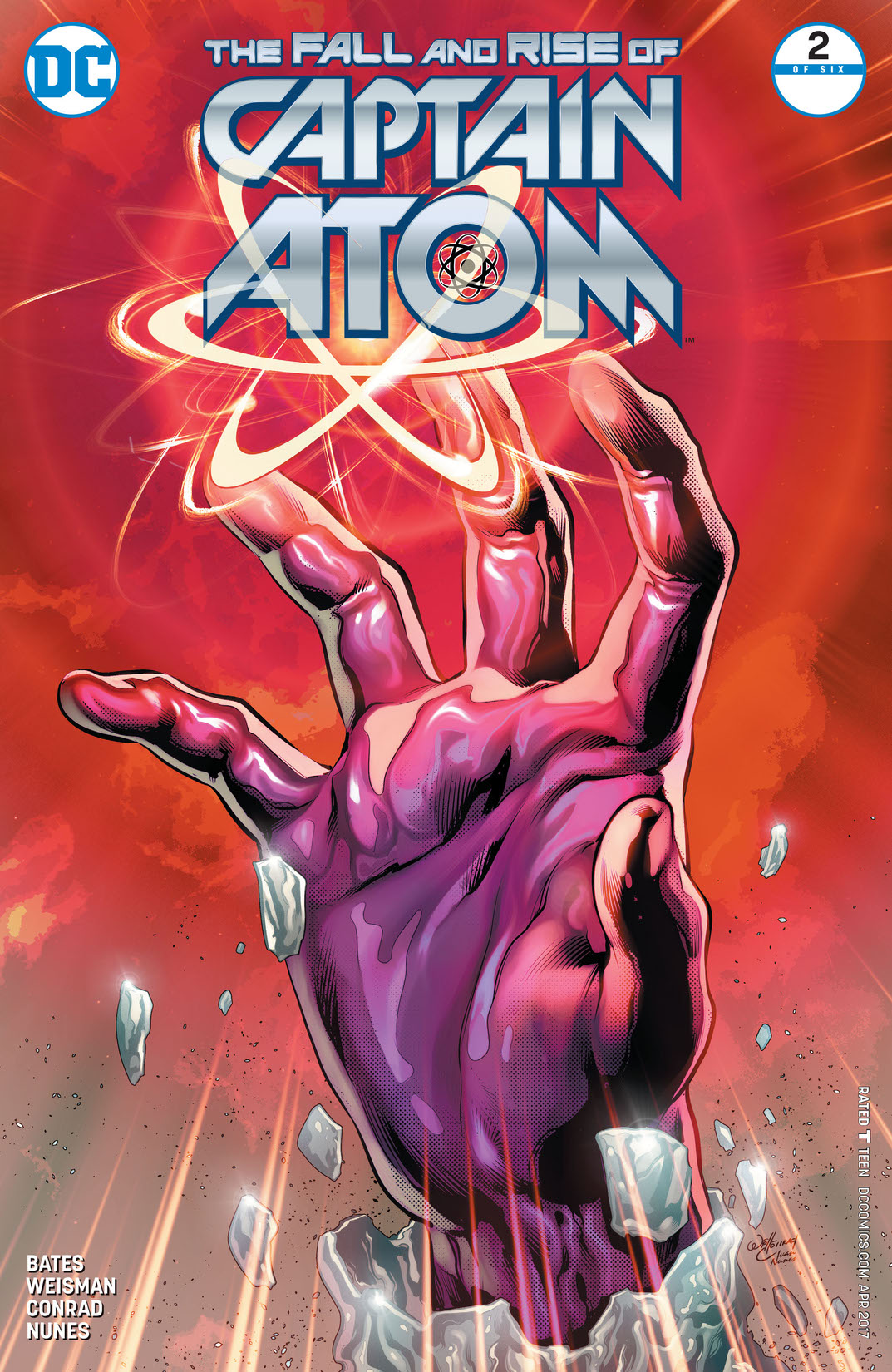 The Fall and Rise of Captain Atom #2 preview images