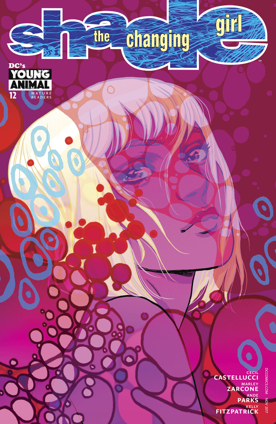 Shade, The Changing Girl #12 preview images
