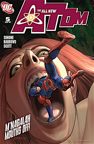 The All New Atom #5 preview images