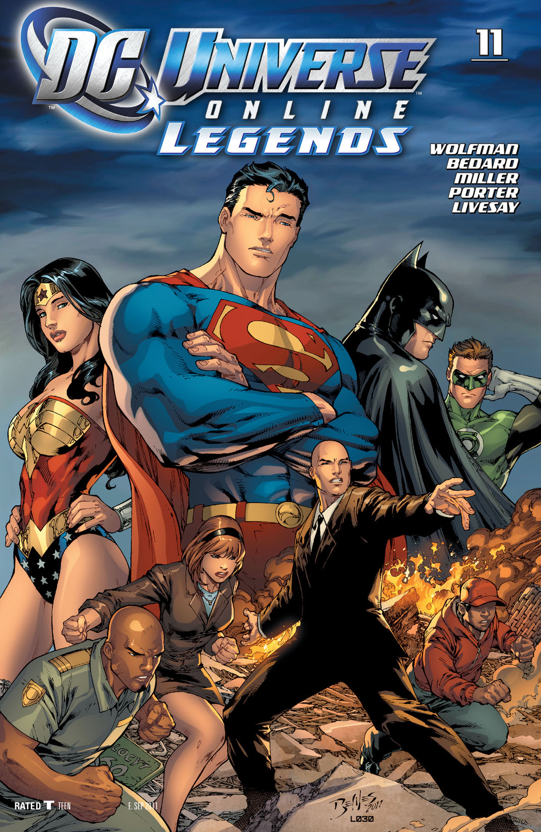 DC Universe Online Legends #11 preview images