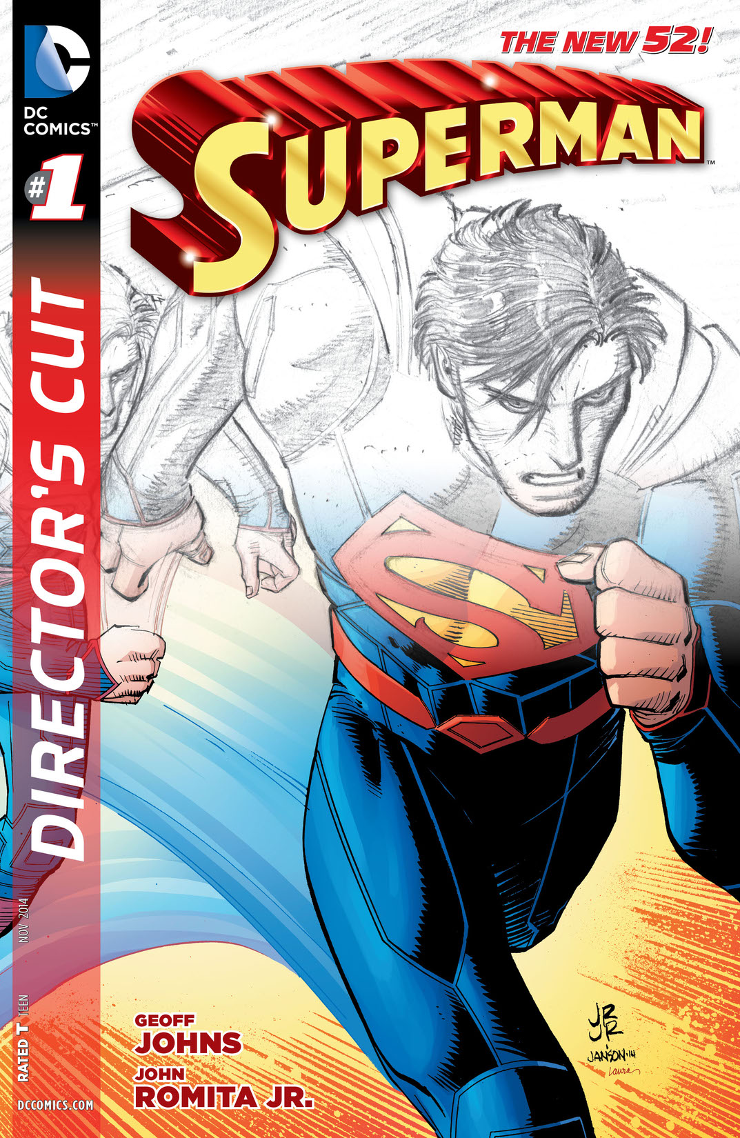 Супермен 2011. Комикс Джон. Ромита младший. Geoff Johns Superboy. Супер джон