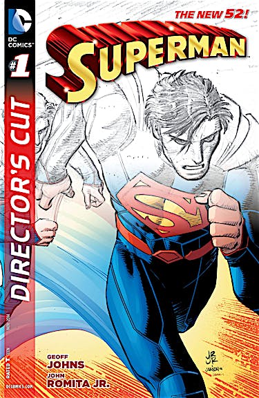 Superman by Geoff Johns and John Romita Jr. Director's Cut (2014-) #1 preview images