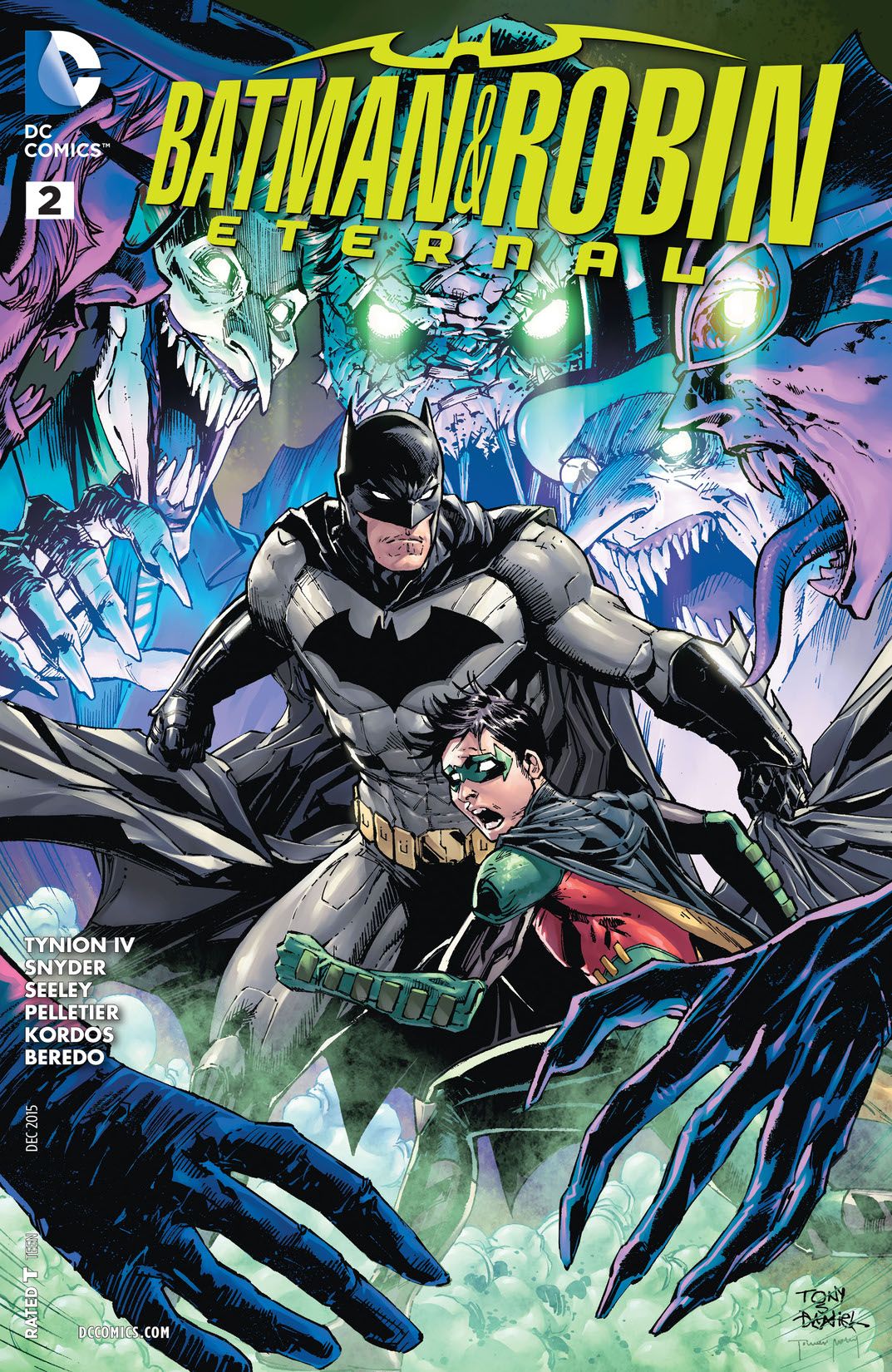 Batman & Robin Eternal #2 preview images