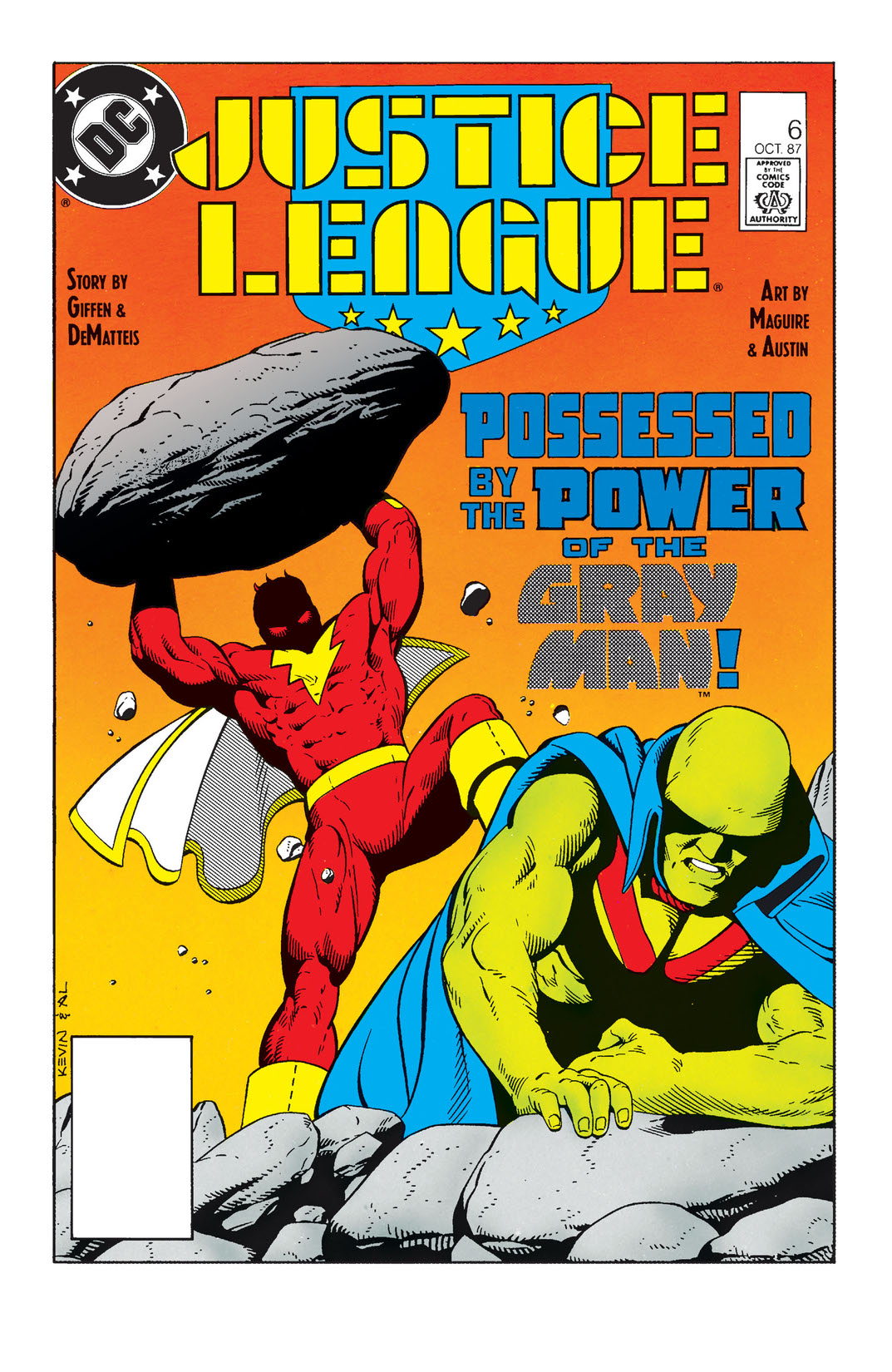 Justice League (1987-1996) #6 preview images