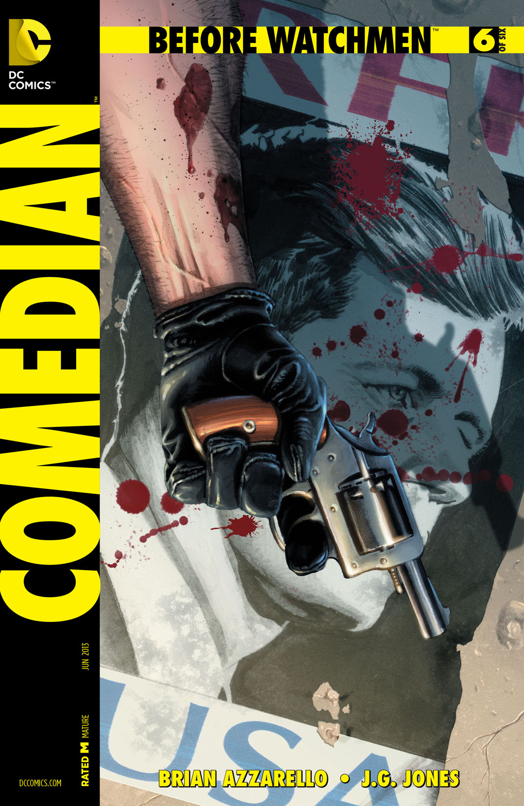 Before Watchmen: Comedian #6 preview images