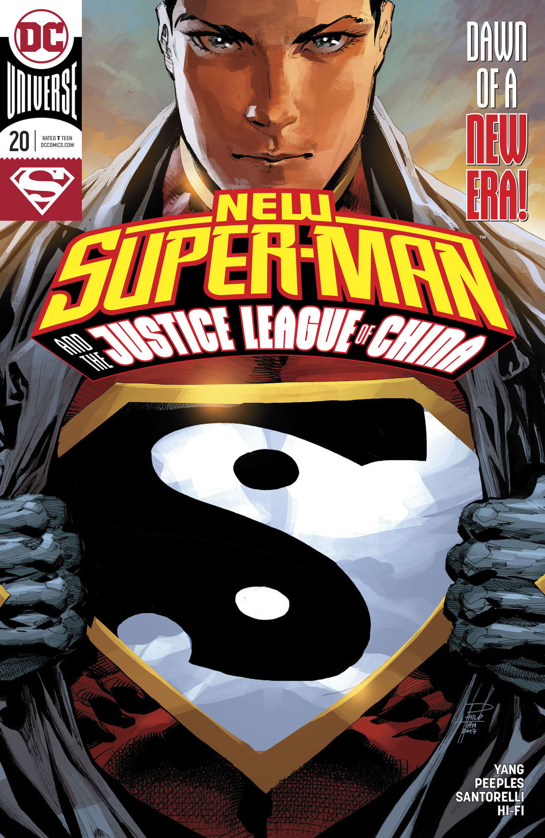 New Super-Man and the Justice League of China #20 preview images