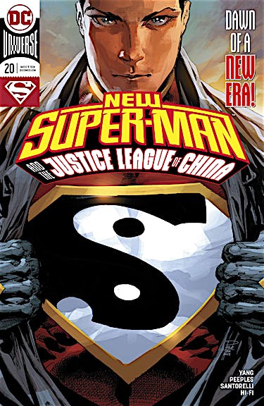 New Super-Man and the Justice League of China #20 preview images