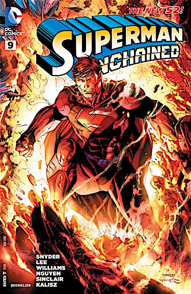 Superman Unchained #9 preview images