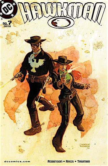 Hawkman (2002-) #7 preview images