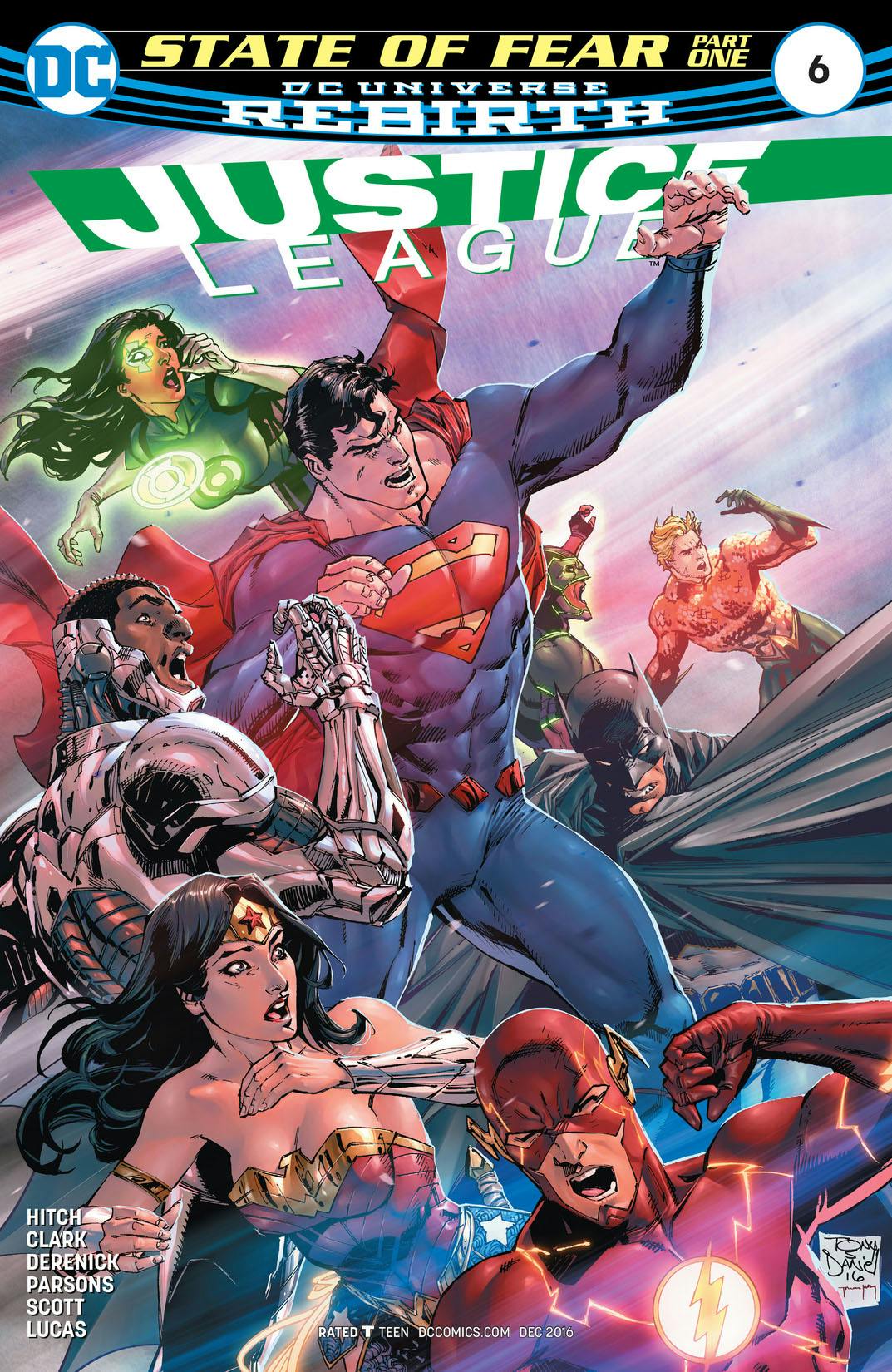 Justice League (2016-) #6 preview images
