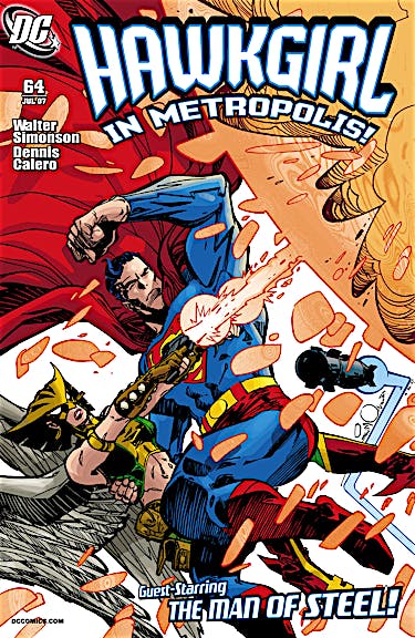 Hawkgirl #64 preview images