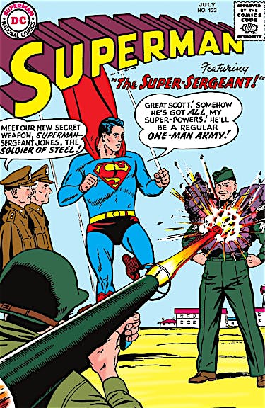 Superman #122 preview images