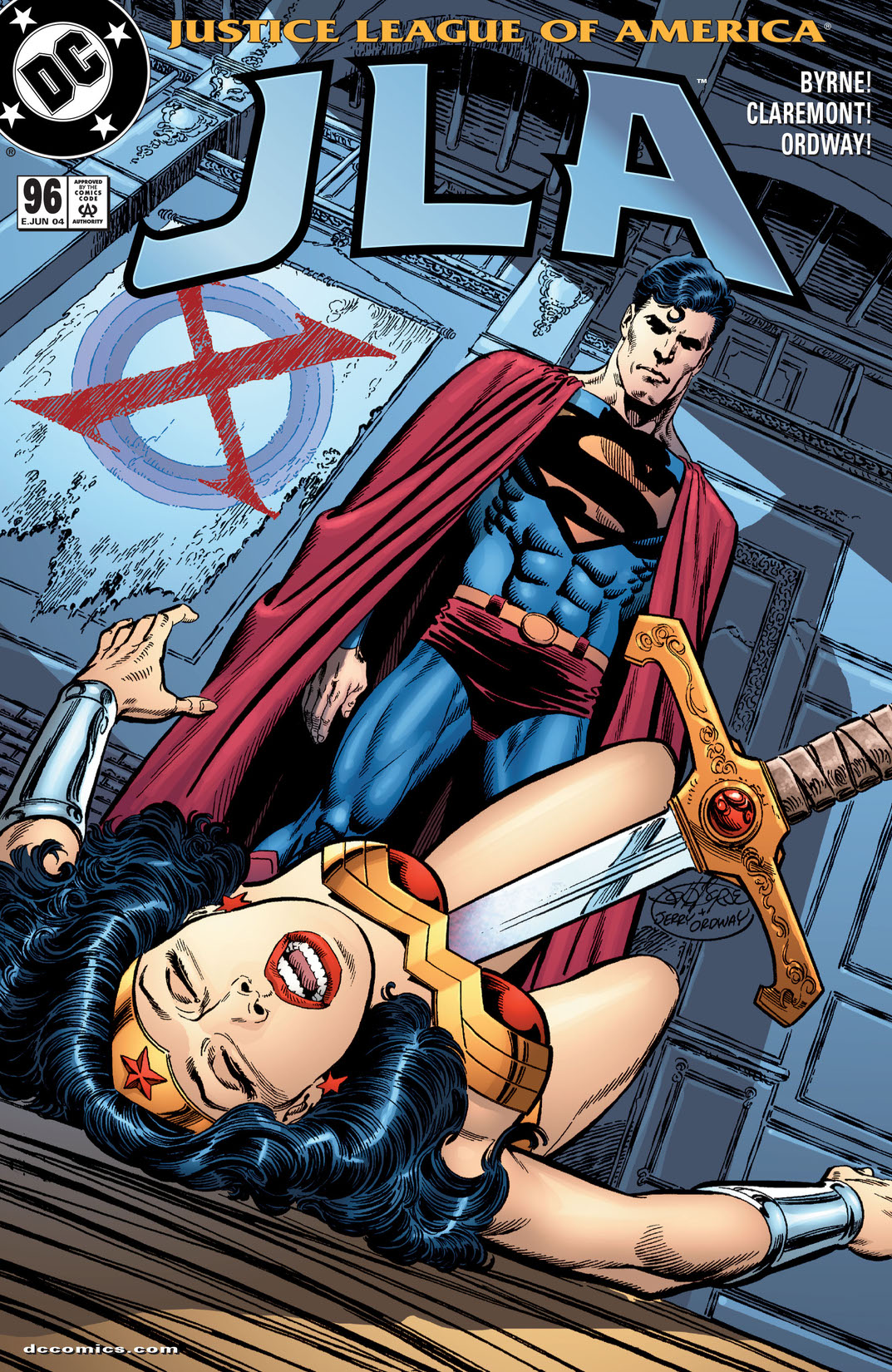 JLA #96 preview images