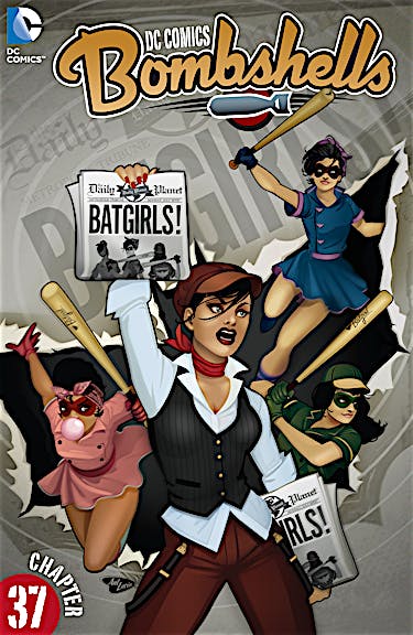 DC Comics: Bombshells #37 preview images