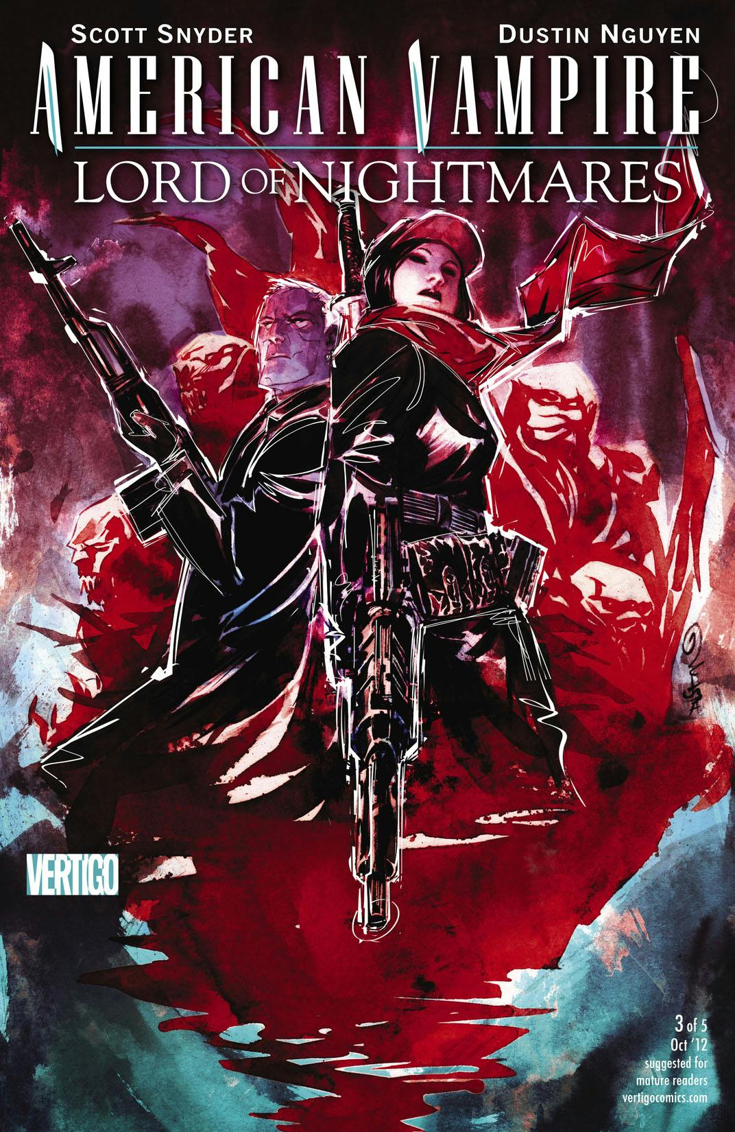 American Vampire: Lord of Nightmares #3 preview images