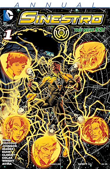 Sinestro Annual #1 preview images