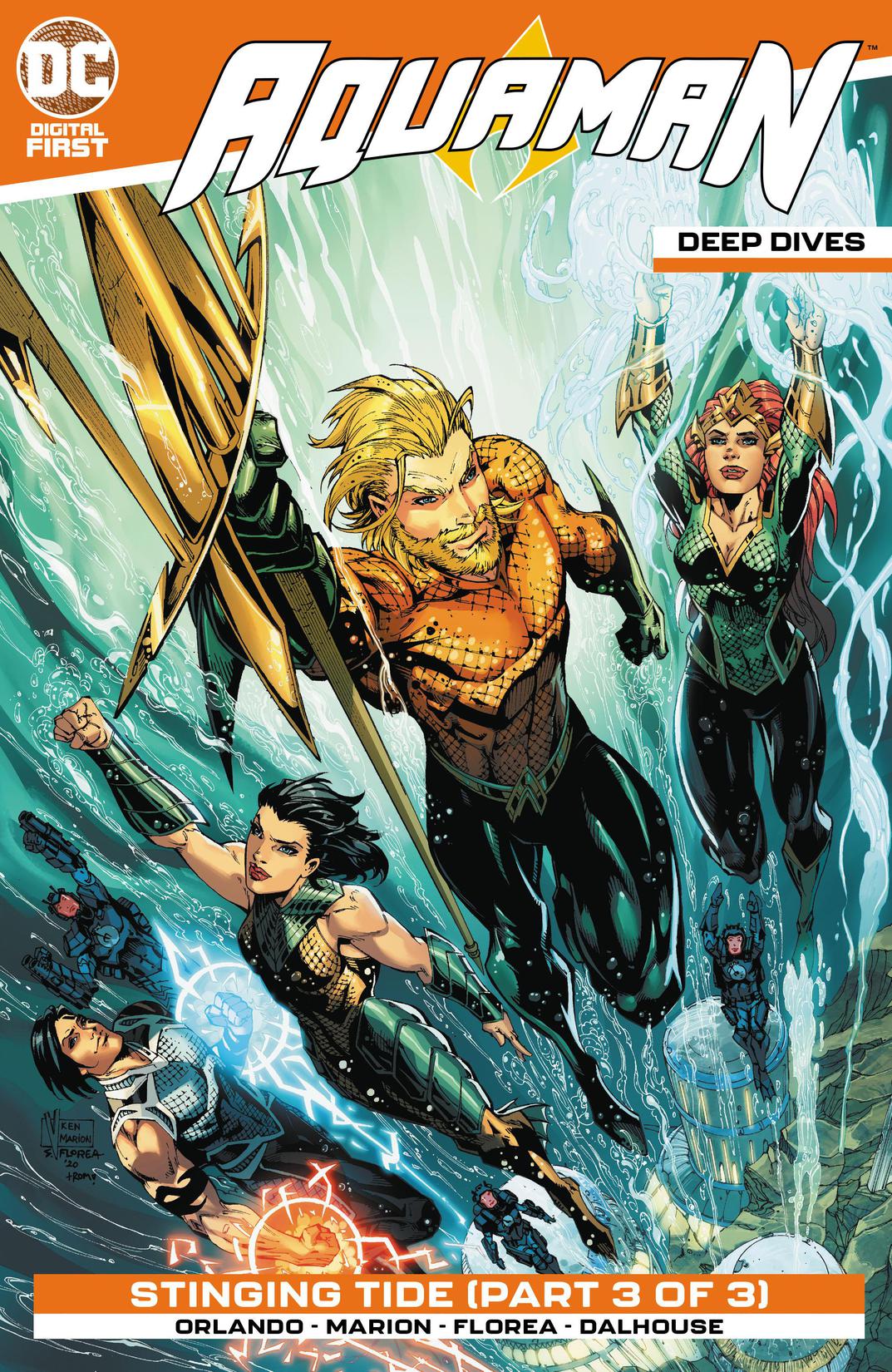 Aquaman: Deep Dives #7 preview images
