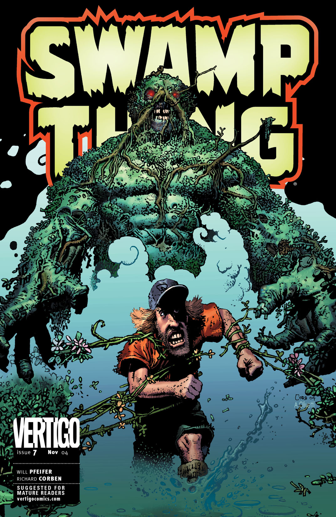 Swamp Thing (2004-) #7 preview images