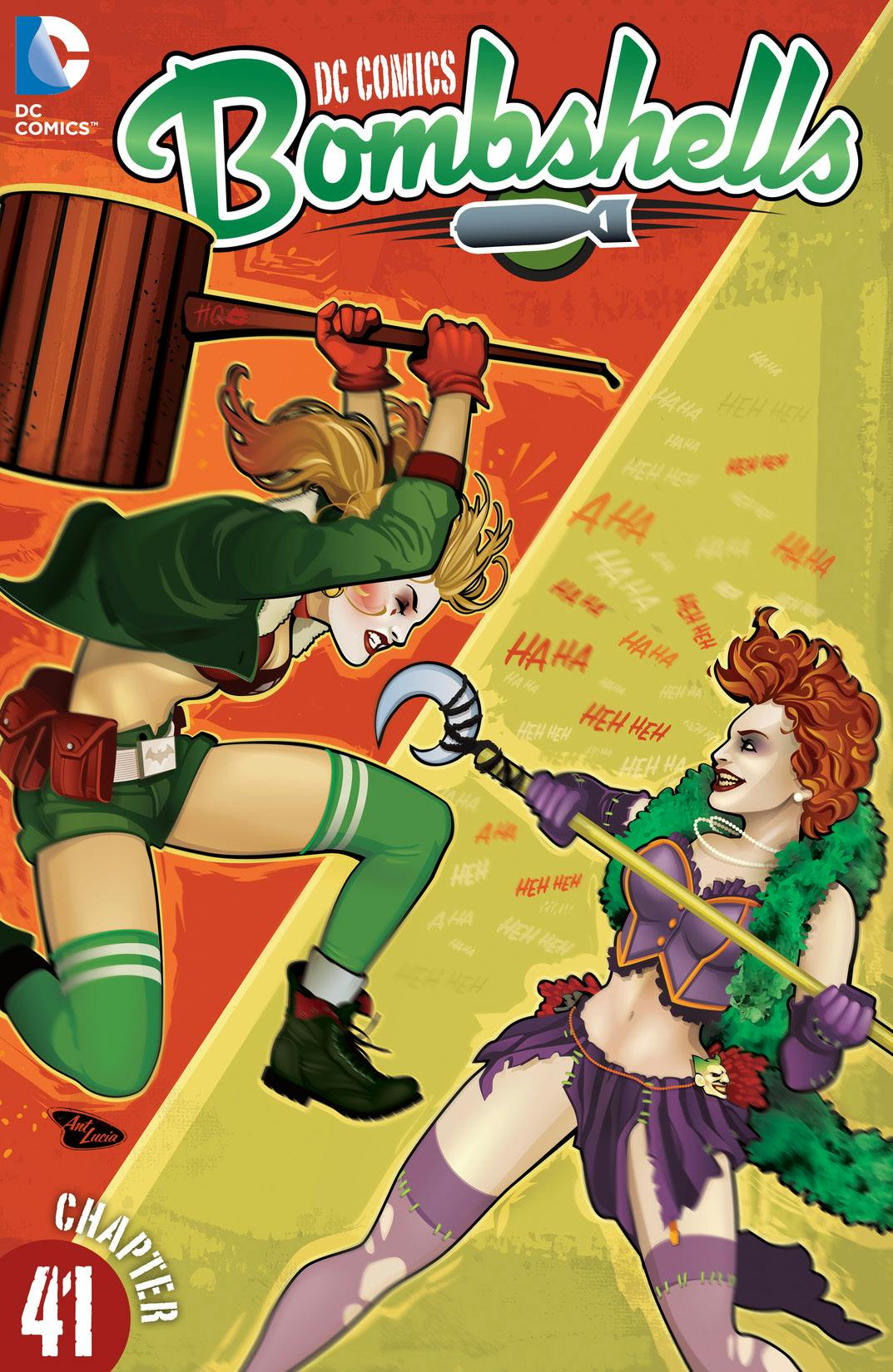 DC Comics: Bombshells #41 preview images