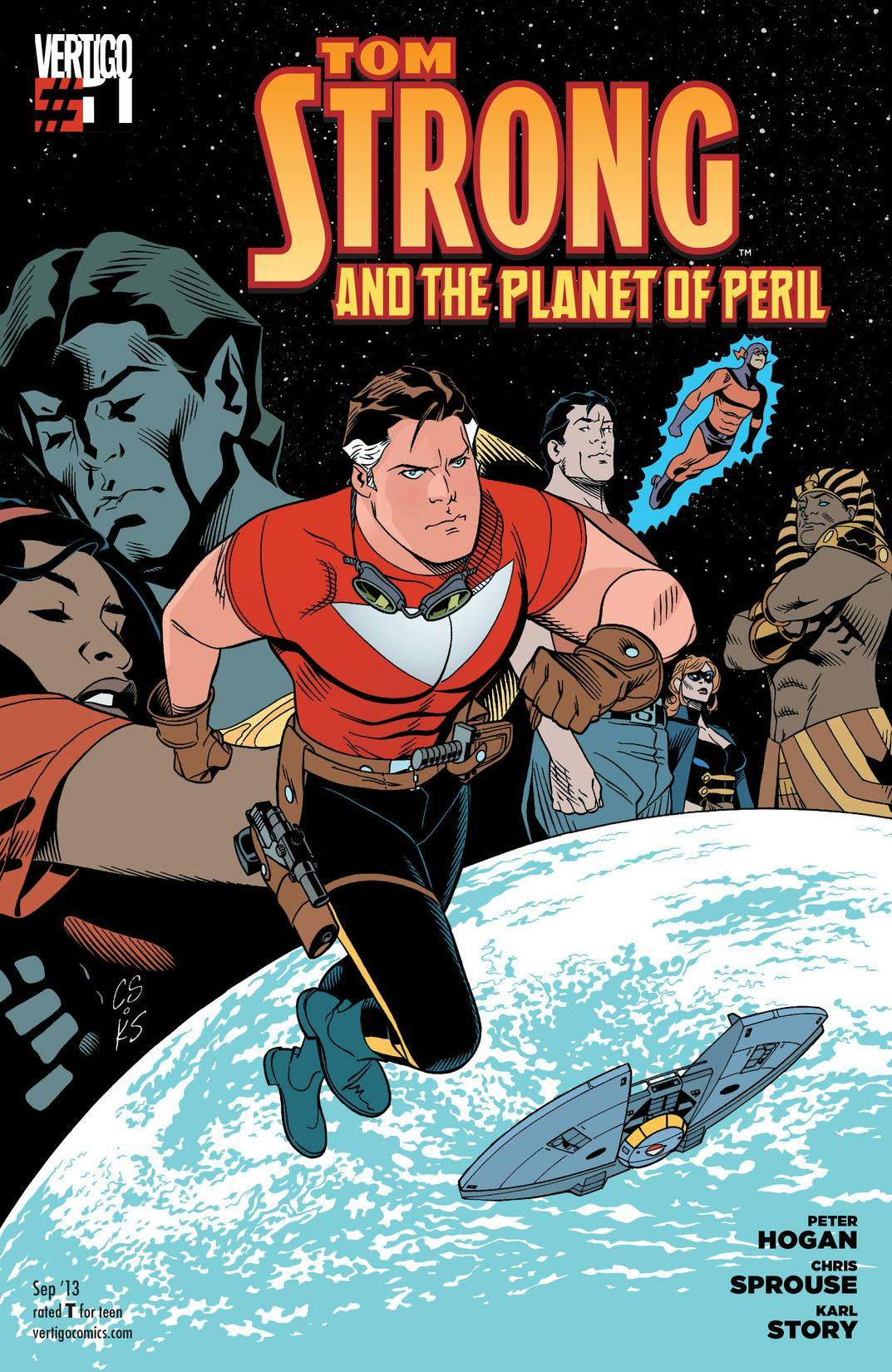Tom Strong and the Planet of Peril #1 preview images