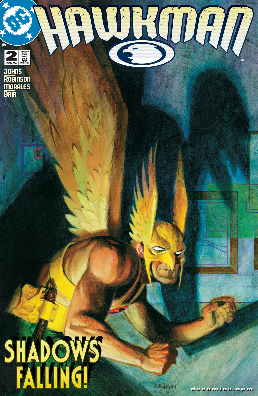 Hawkman (2002-) #2 preview images